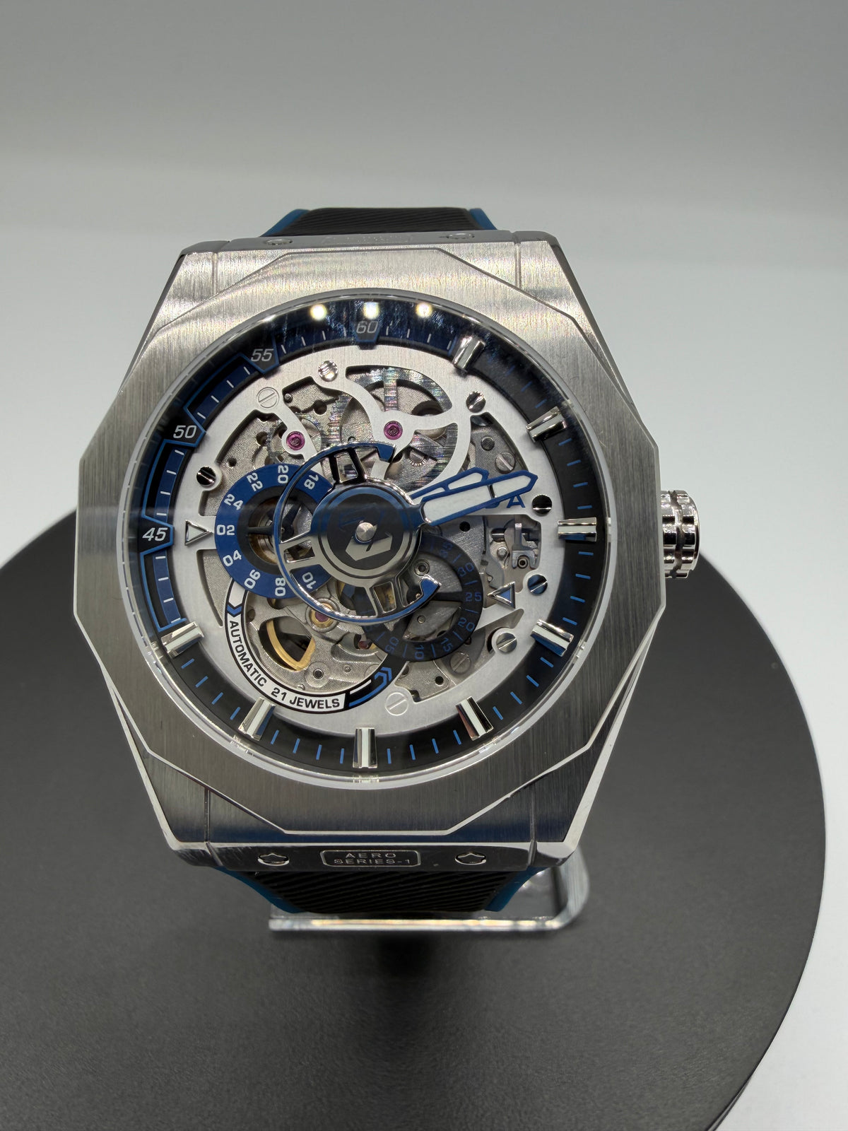 2026 Noda Aero Series-1 43mm Skeleton Automatic – New – Box & Papers