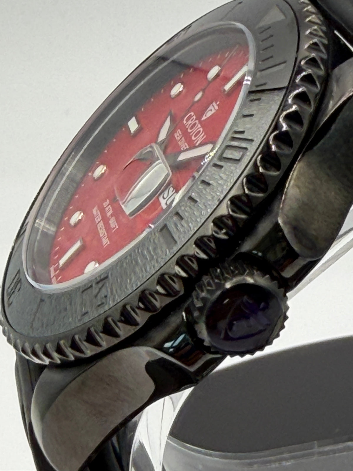 2026 Croton Sea Diver Black Dial Black Case – Swiss – New/Unworn