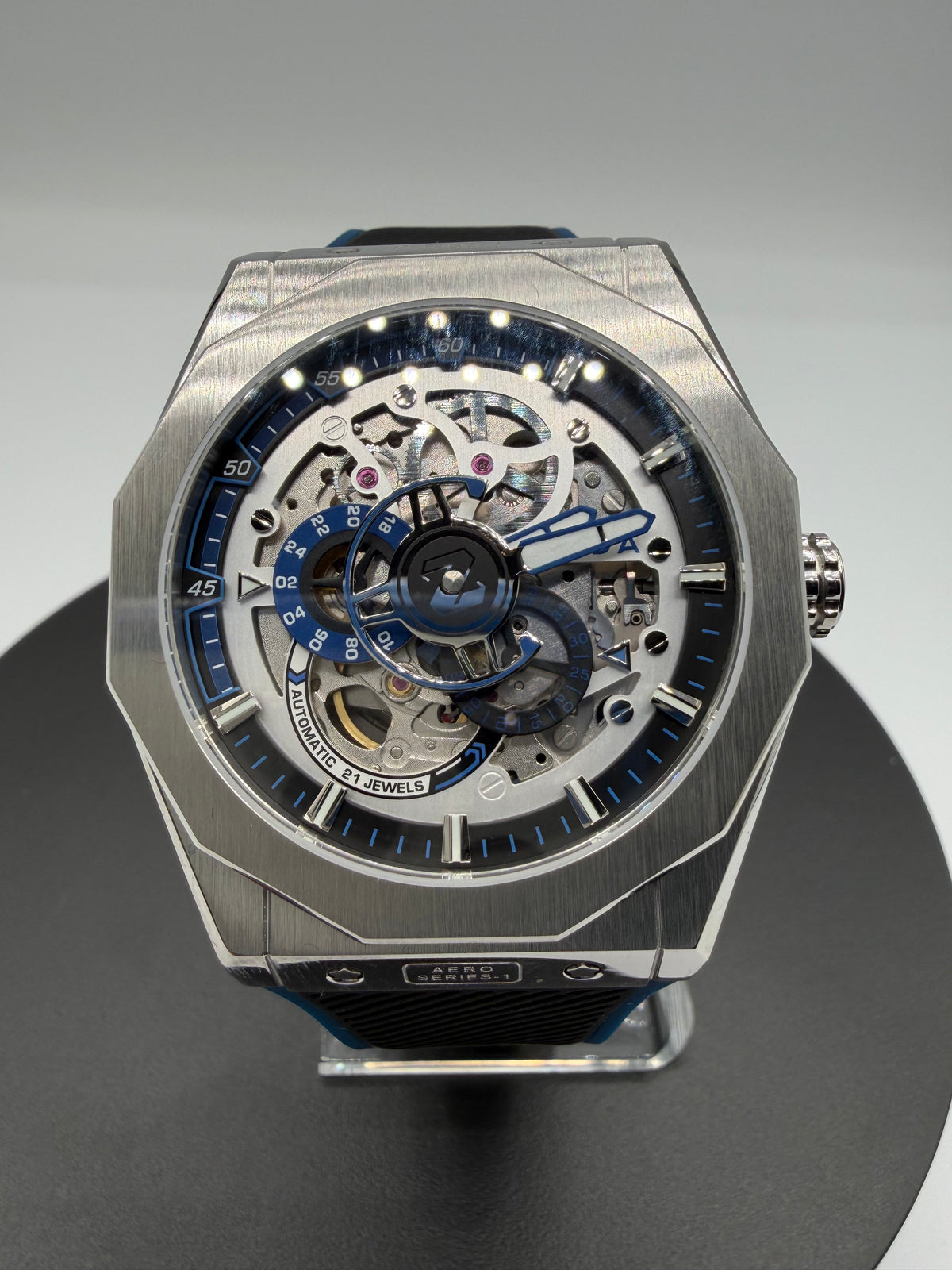 2026 Noda Aero Series-1 43mm Skeleton Automatic – New – Box & Papers