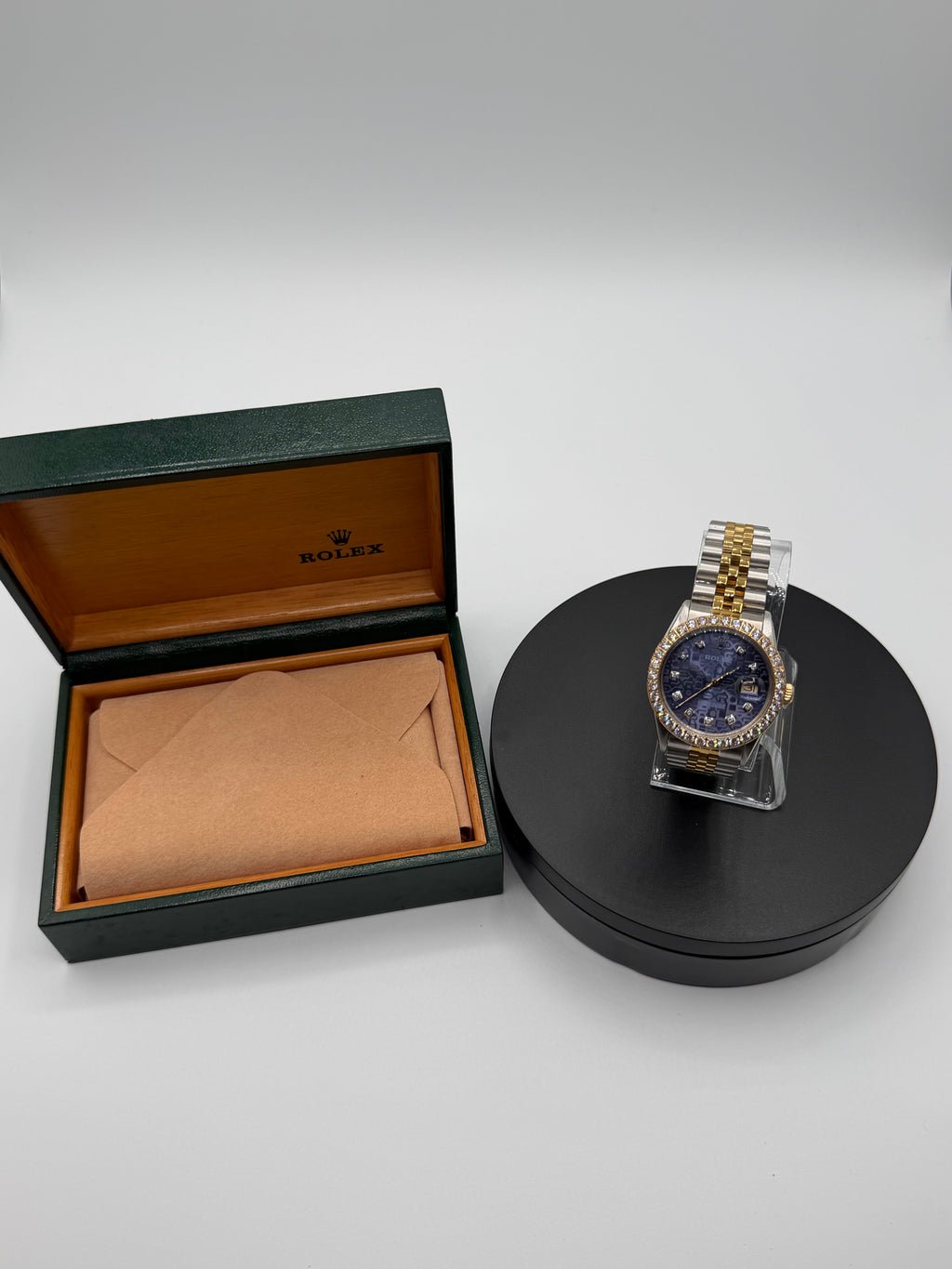 Rolex Datejust 36MM Ref. 16013 – Lavender “Computer” Diamond Dial