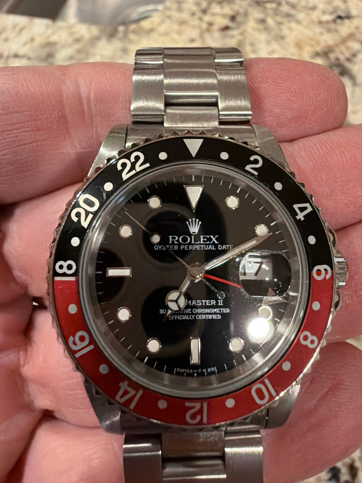 1995 Rolex GMT Master II "Coke" Reference 16710