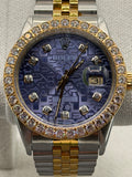 Rolex Datejust 36MM Ref. 16013 – Lavender “Computer” Diamond Dial