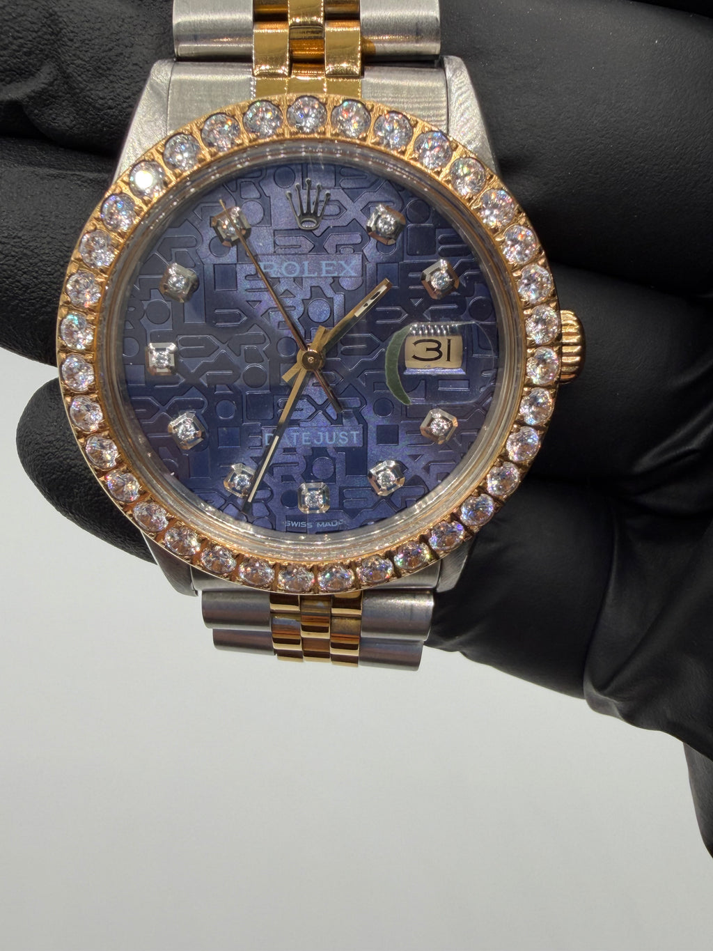 Rolex Datejust 36MM Ref. 16013 – Lavender “Computer” Diamond Dial