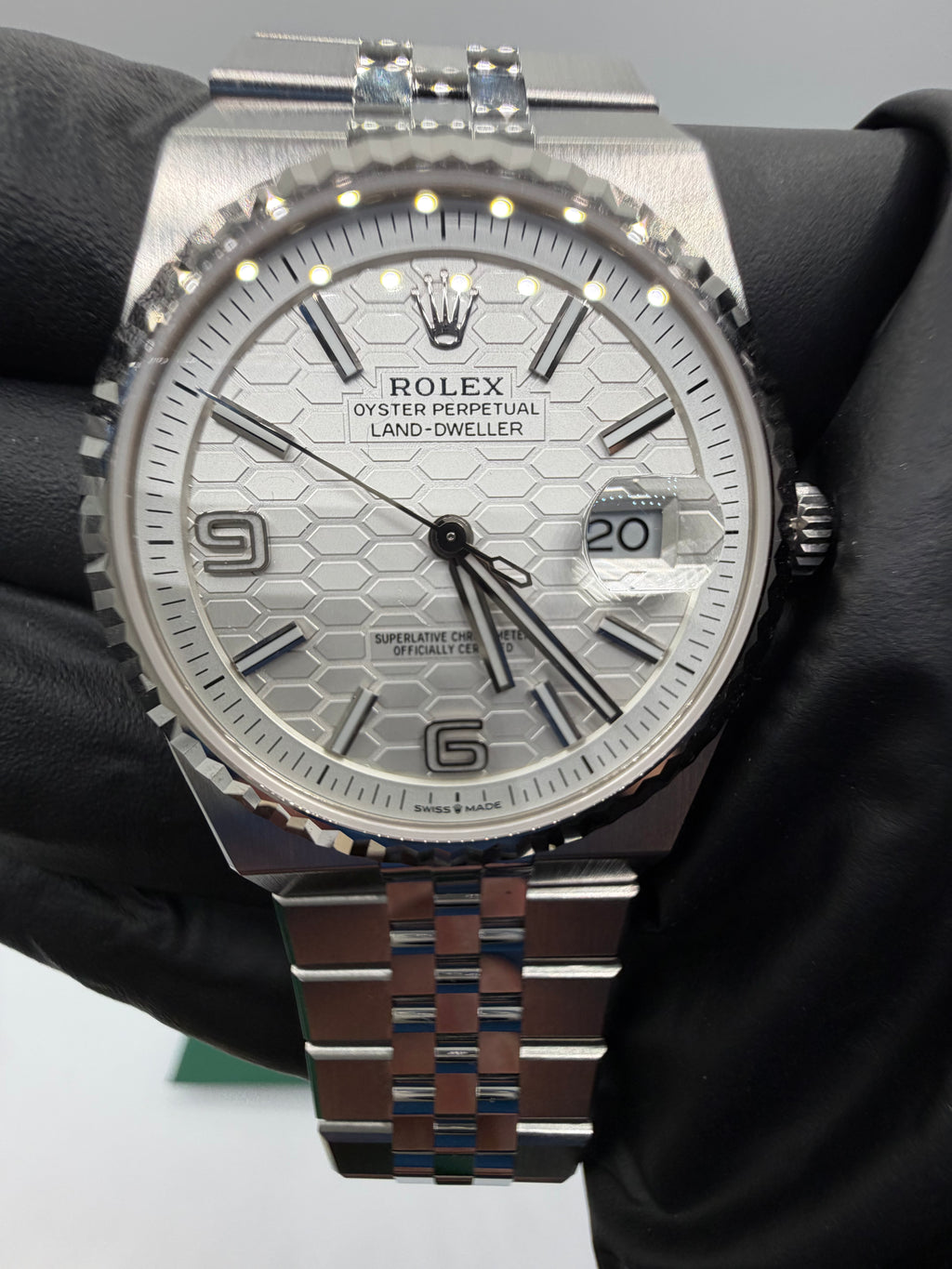 2026 Rolex Land-Dweller 40MM – Reference 127334 – Oystersteel & 18K White Gold – Complete Full Set