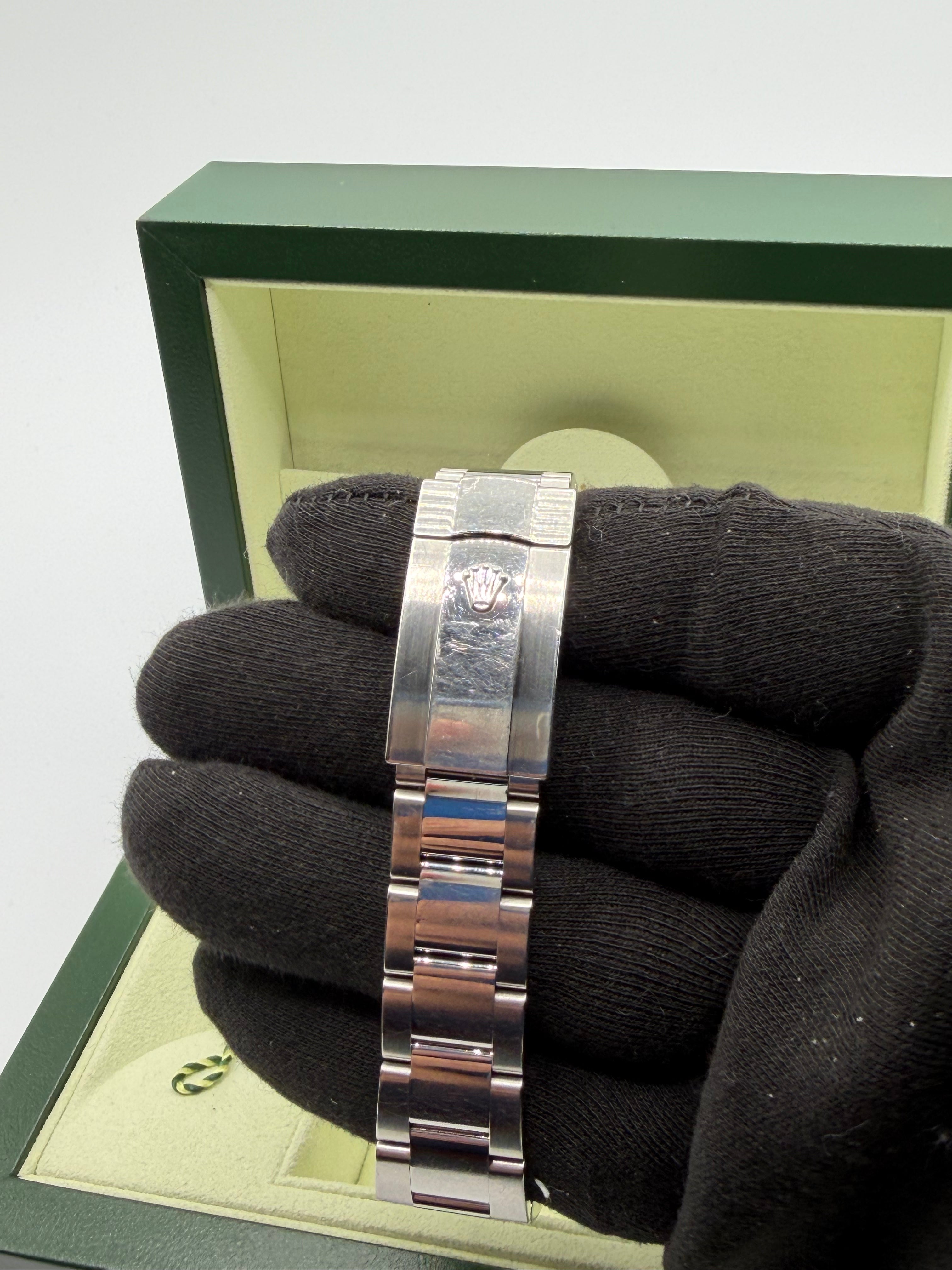2011 Rolex Milgauss 40MM Black Dial Stainless Steel Oyster Bracelet – Reference 116400 – Complete Full Set