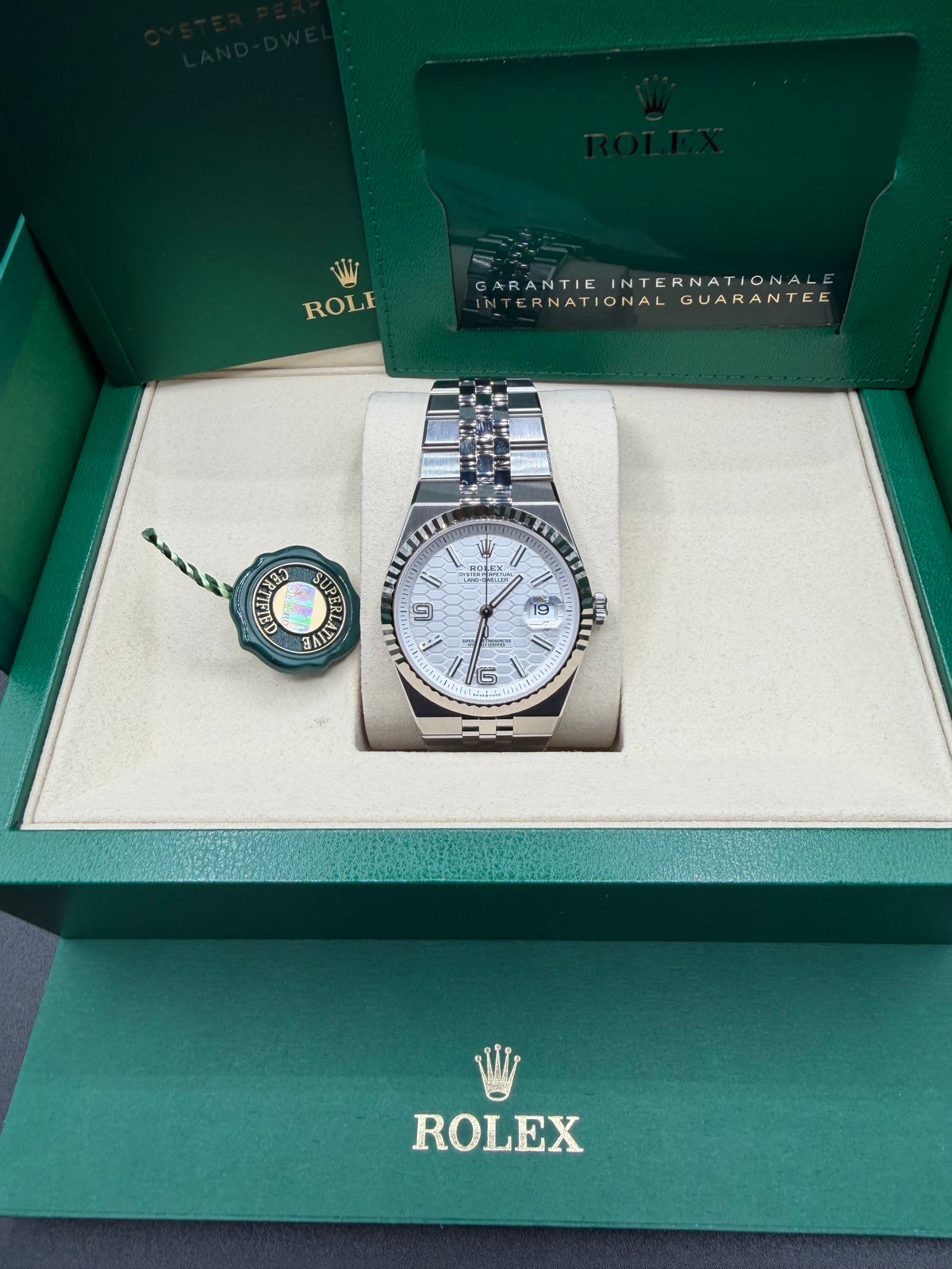 2026 Rolex Land-Dweller 40 – Ref. 127334 – Box & Papers - Unworn