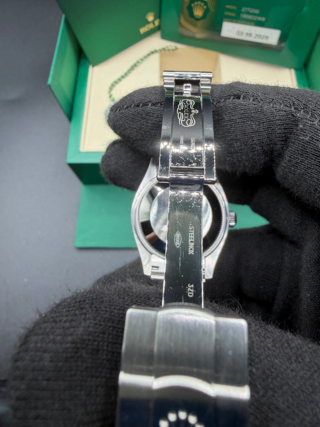 2025 Rolex Oyster Perpetual 31 Green Dial – Ref. 277200 – Box & Papers
