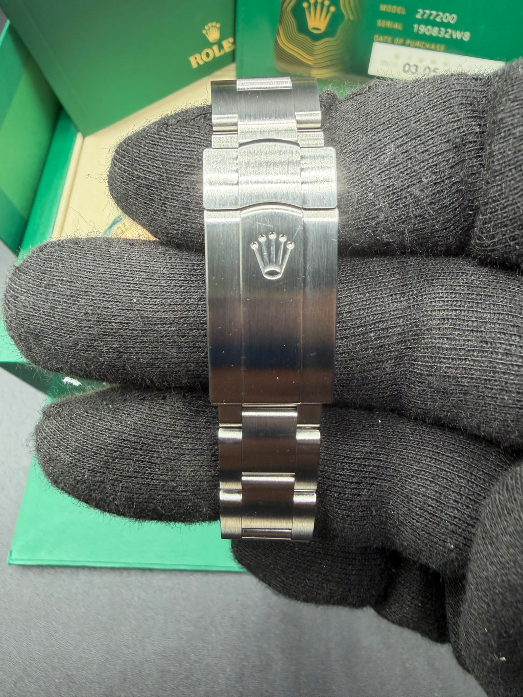 2025 Rolex Oyster Perpetual 31 Green Dial – Ref. 277200 – Box & Papers