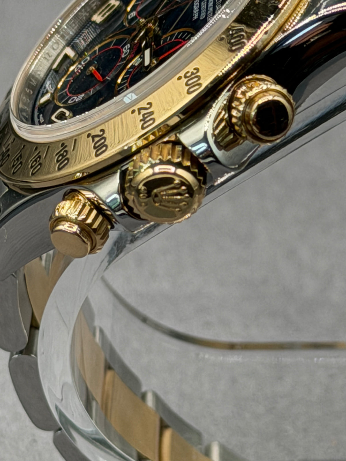 Rolex Daytona 116523 40mm Blue Racing Dial Two-Tone 18K Yellow Gold & Stainless Steel