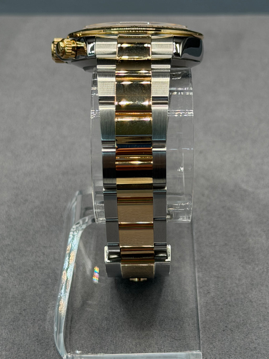 Rolex Daytona 116523 40mm Blue Racing Dial Two-Tone 18K Yellow Gold & Stainless Steel