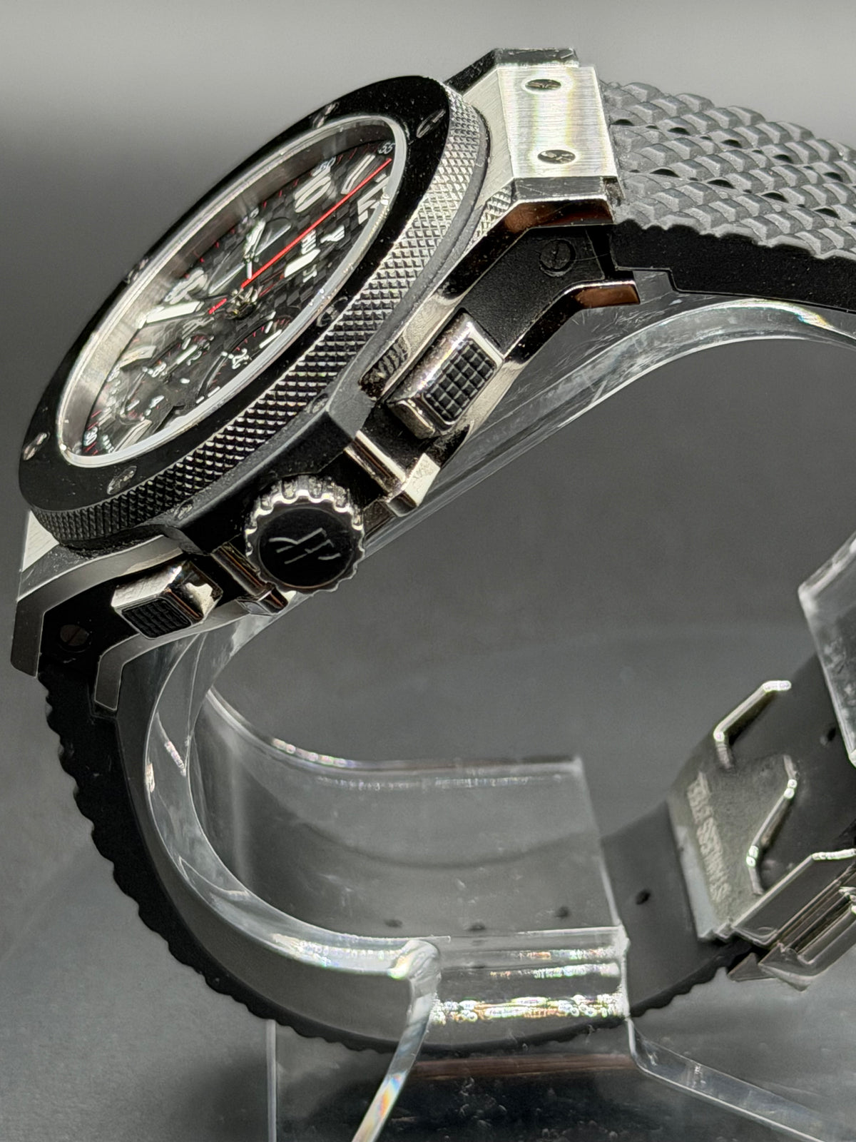 Hublot Big Bang 44mm Black Carbon Dial Ceramic Bezel 301.SB.131.RX – Box & Open Card