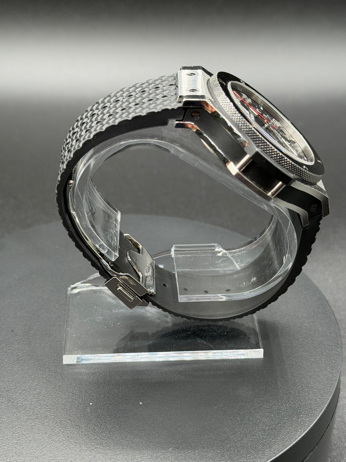 Hublot Big Bang 44mm Black Carbon Dial Ceramic Bezel 301.SB.131.RX – Box & Open Card