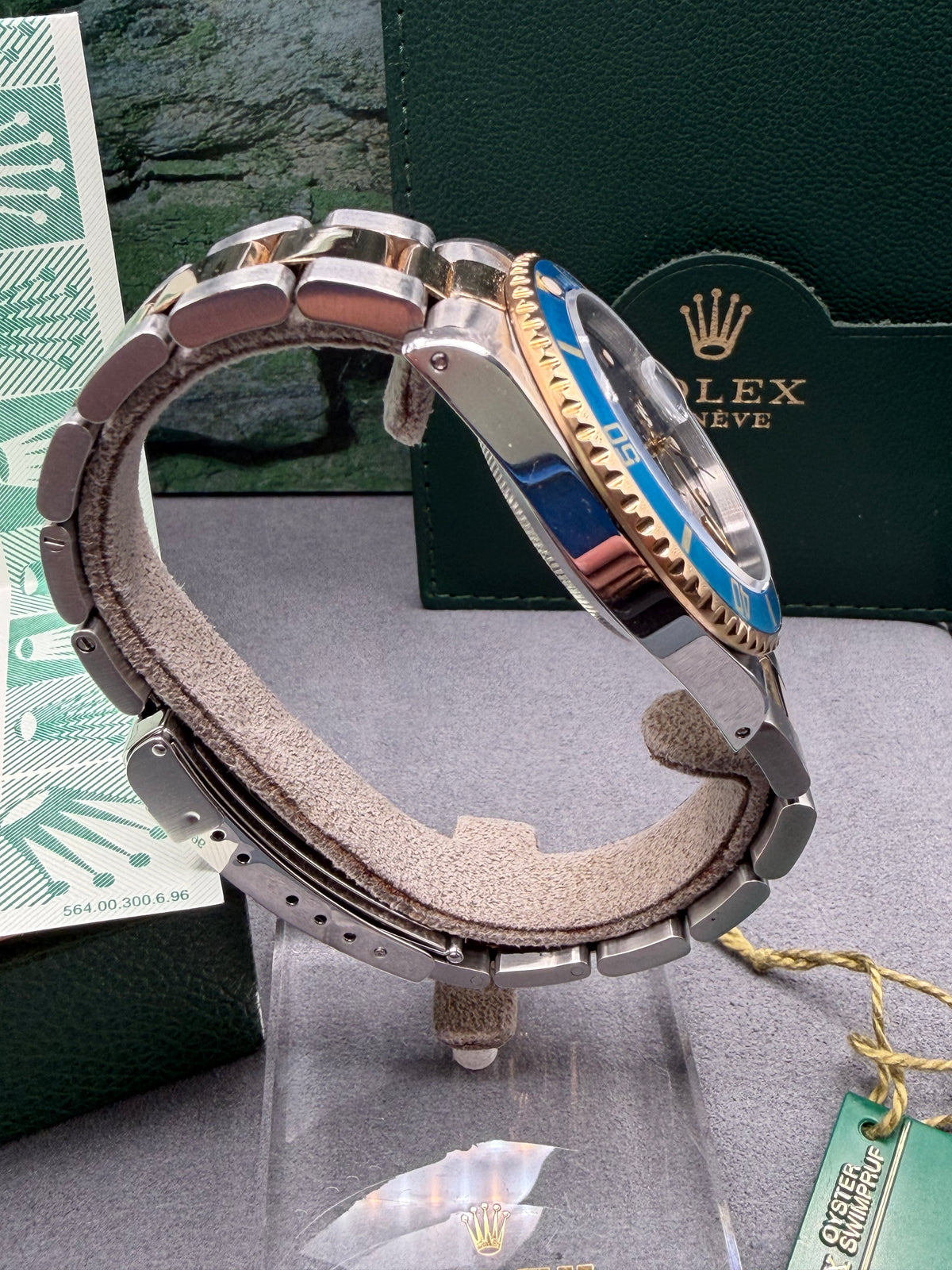 1996 Rolex Submariner Date “Bluesy” 40mm 16613 – Box & Papers – Authenticated