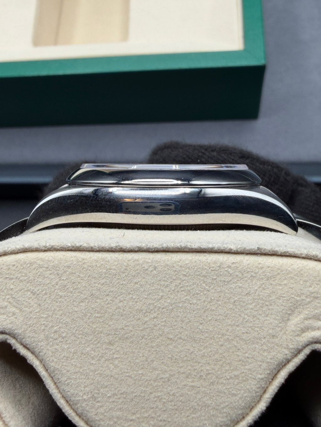 2008 Rolex Oyster Perpetual 36 Silver 3-6-9 Dial 116000 – Box & Papers – Authenticated
