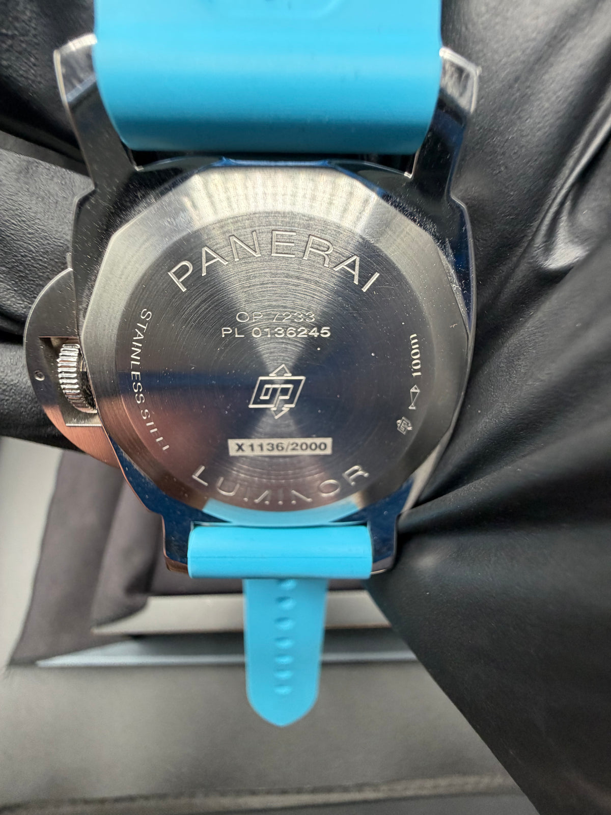 2022 Panerai Luminor Base Logo 44MM Black Dial PAM01086 B&P