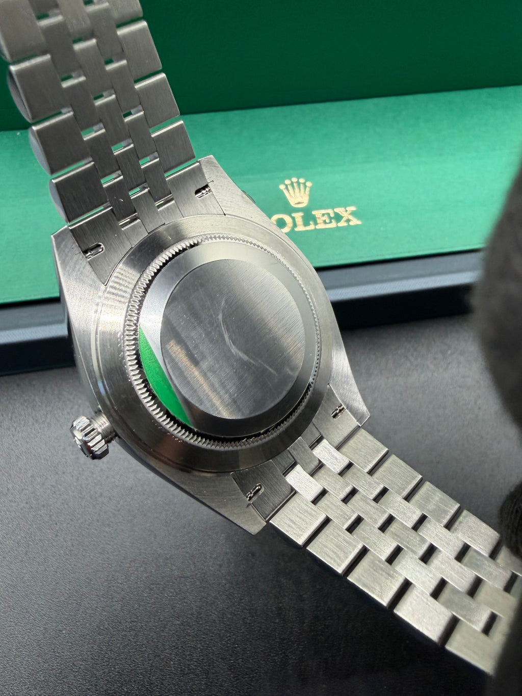 Rolex Datejust 41 Mint Green Jubilee – Ref. 126300 – 2025 Full Set - New Condition