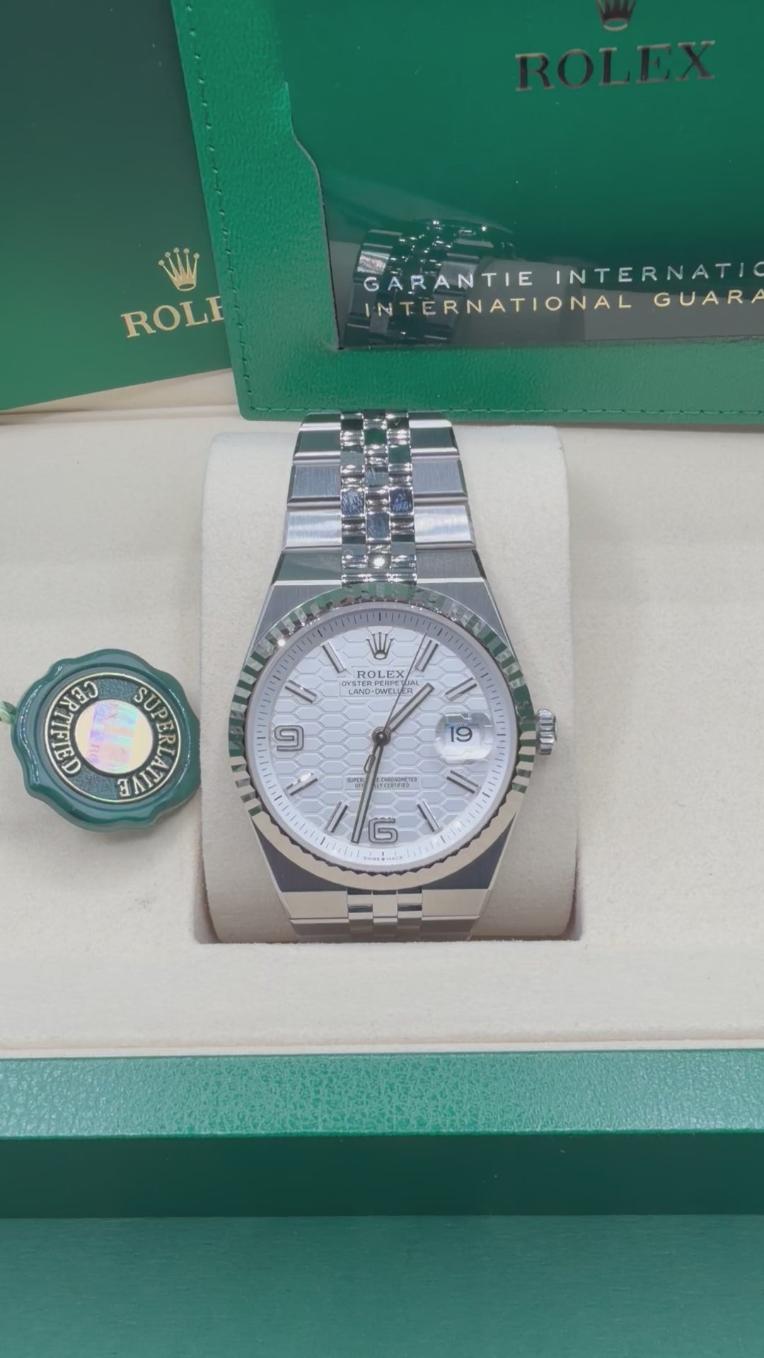 2026 Rolex Land-Dweller 40 – Ref. 127334 – Box & Papers - Unworn